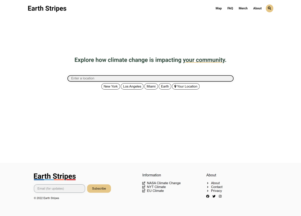 Earth Stripes Screenshot